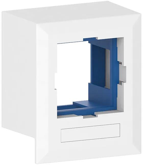 GGK 16701 Modulbox LFG 40x60-9010, universell für 1Gerät 45x45mm, alpinweiß