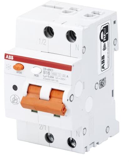 ABB DS-ARC1 B13 A30 AFDD+FI/LS Brandschutzschalter, 6kA, 13/0,03A, 1-Polig+N