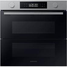 Samsung NV7B45305AS/U1 A+ Einbaubackofen, 59,5cm breit, 76l, Dual Cook Flex, Pyrolyse, Endzeitvorwahl, Timer, Edelstahl