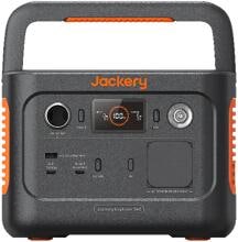 Jackery Explorer 240 v2 tragbare Powerstation, 240 Watt, kleine Bauweise, App Steurung, 5 Anschlüsse, schwarz