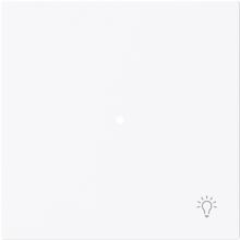 Busch-Jaeger 6231-10-44G Wippe, art-linear, 1-fach, Symbol Licht, studioweiß glänzend (2CKA006220A0928)