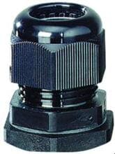 Hensel ASS 12 Anbau-Kabelstutzen IP67, M12, schwarz
