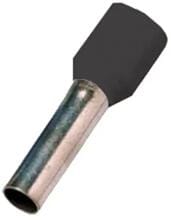 Intercable ICIAE1512 Aderendhülse DIN46228T4, 1,5qmm, 12mm, verzinnt, schwarz (180758)