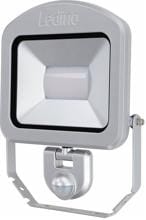 Ledino Charlottenburg 50SCI LED-Strahler mit Sensor, 50W, 6500K, silber (11120506006011)