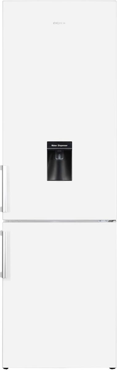 Exquisit KGC265-70-H-WS-010E Stand Kühl-Gefrierkombination, 55 cm breit, 268 L, Wasserspender, Wassertank, weiß
