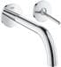 GROHE Atrio 2-Loch-Waschtischbatterie, Wandmontage, EcoJoy, chrom (19918003)
