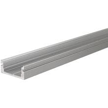 DEKO-LIGHT U-Profil flach, für LED Stripes, 1000 mm, Aluminium, Silber (970020)