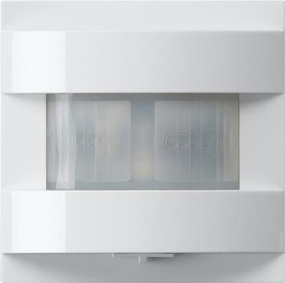 Gira 2040112 KNX Bewegungsmelder Standard 1,10 m, System Flächenschalter, reinweiß glänzend