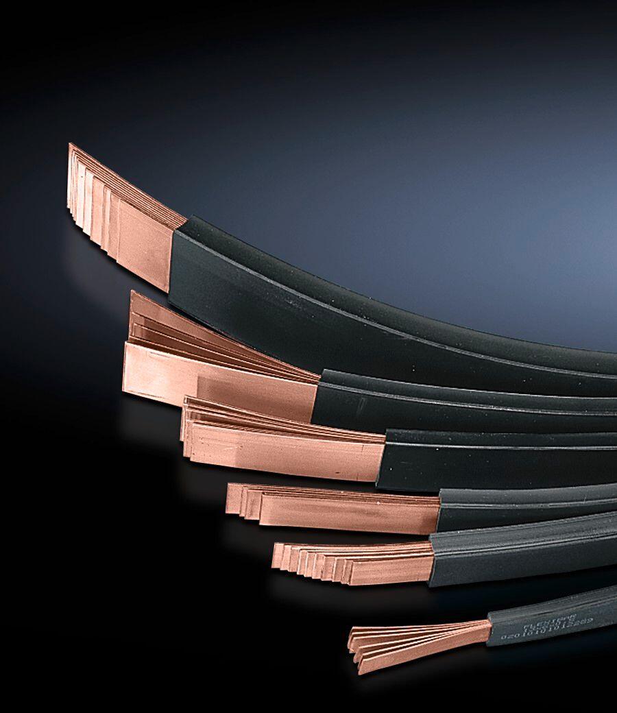 Rittal SV 3573.005 Lamellierte Kupferschiene, BH: 32x5 mm, L: 2000 mm