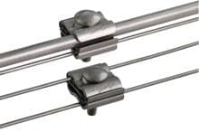 Dehn UEK 8.10 AQ3/4 M8 V4A Verbindungsklemme NIRO (V4A) für Rd 3-4mm / Rd 8-10 mm (540270)