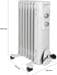 Clatronic RA 3735 Ölradiator, 3 Leistungsstufen, Integrierter Überhitzungsschutz, weiß (263906)
