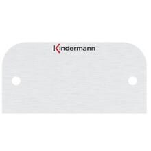 Kindermann Konnect 54 alu Blindblende / Halbblende, 54 x 54 mm (7441000400)