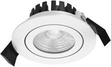 EVN LED Deckeneinbau, rund, schwenkbar, IP65, 200-240V, 8W, 869lm, weiß