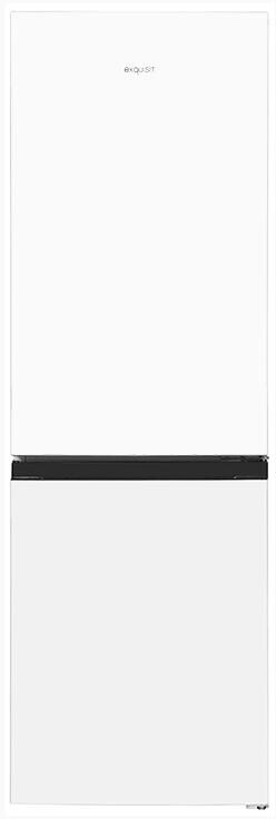 Exquisit KGC231-60-E-050C Stand Kühl-Gefrierkombination, 47,4 cm breit, 157 L, LED Beleuchtung, Super-Kühl-Modus, weiß