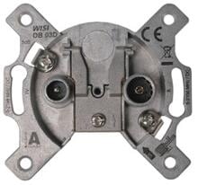 Wisi DB 03 D Universal Antennendose, 2-Loch Stichdose 5 dB (76861)