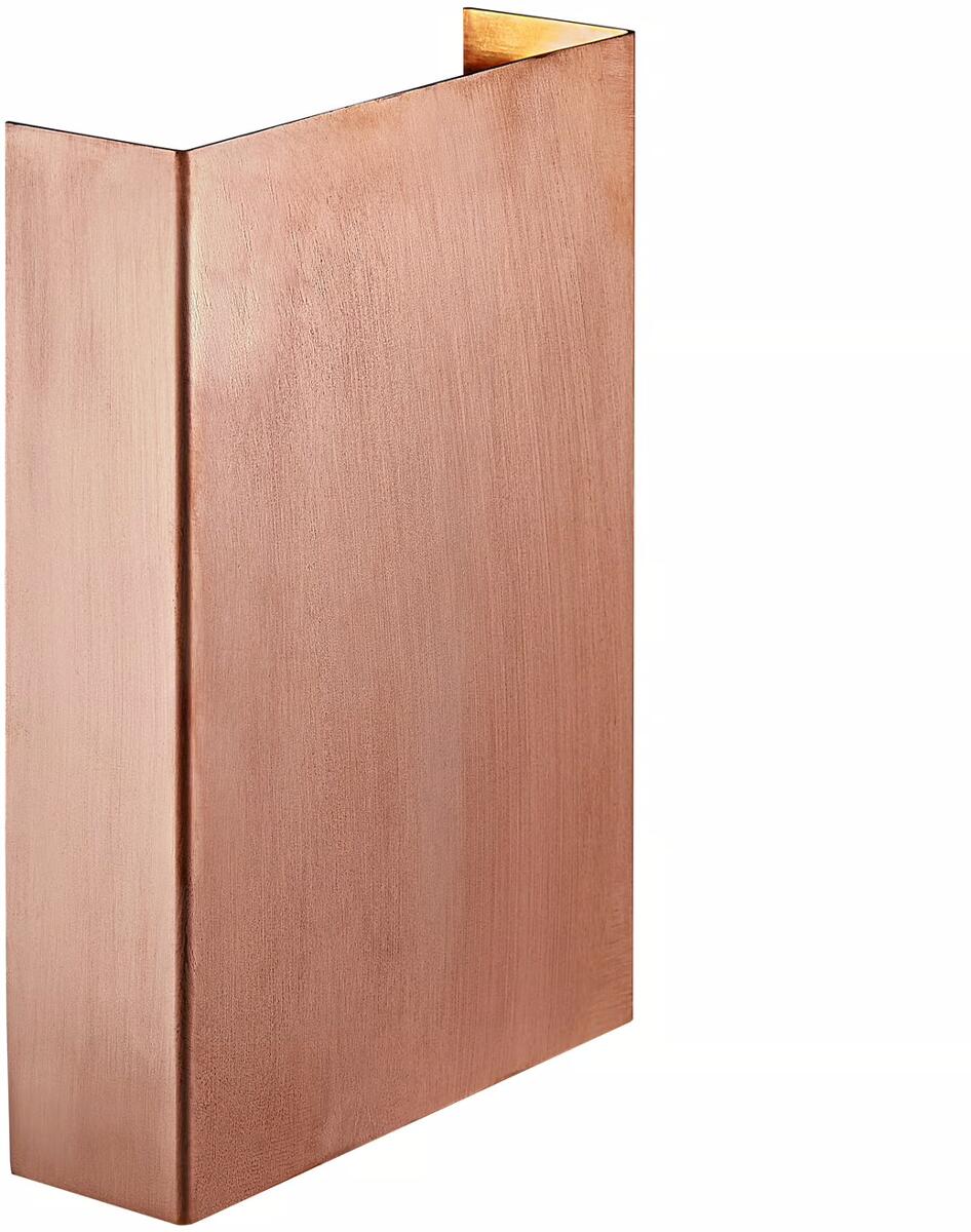 Nordlux Fold 15 Wandleuchte, IP54, 10,4W, 225lm, 3000K, kupfer (2019051030)