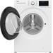Beko WMY81466ST1 8kg Waschmaschine, 1400U/Min, 60cm breit, Flexible Startzeitvorwahl, Digitales Display, Kindersicherung, WaterSafe+, weiß