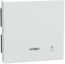 Merten 435925 Wippe mit Kontrollfenster und Aufdruck Licht, System M, aktivweiß glänzend