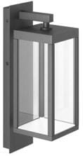 Brumberg KEDIRI LED-Wandanbauleuchte 230 V AC, 50Hz, 3.000K, IP54, schaltbar, graphit struktur