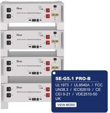 Deye SE-G5.1 Pro-B Batteriespeicher, 5 kWh, LiFePO4 Akku