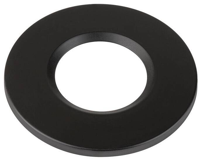 SLV UNIVERSAL DOWNLIGHT Abdeckung, IP65, starr, rund, schwarz (1008067)
