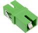 InLine LWL-Kupplung, Simplex SC/SC, singlemode, mit Shutter intern (89992G)