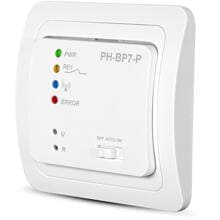 Elektrobock PH-BP7-P Drahtloser Empfänger mit einem externen Sensor, Weiß