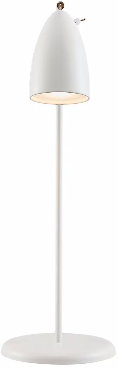 Nordlux Nexus 2 Tischlampe, 6 Watt, GU10, weiß/Telegrau (2020625001)
