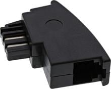 InLine TAE-N Adapter, TAE-N Stecker auf RJ11 Buchse 6P4C (69941)
