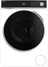 Sharp ES-NDH9144WD-DE 9 kg/ 6 kg Waschtrockner, 60cm breit, 1400U/Min, AllergySmart, BubbleDrum, AquaStop, Super Silent, weiß