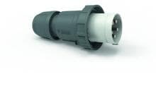 Bals Stecker für Notstromeinspeisung, mit Multi-Grip Kabelverschraubung, >50V, 5p, 1h, 125A, IP67, grau (21966)