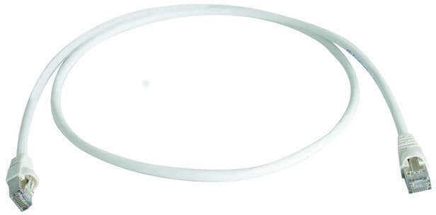 Telegärtner Patchkabel S-FTP Cat.6A, MP8 FS 500, LSZH, 5,0 m, weiß (L00003A0085)