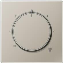 Jung Serie LS Abdeckung für Thermostat, edelstahl (ES1749)