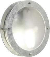 Nordlux Malte Wandleuchte, E27, IP54, ∅-240mm, dimmbar, verzinkt (21861031)
