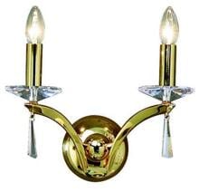 Brumberg STELLA Wandleuchte, E14, 2x40 W max., gold glänzend (800592)