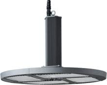 Schuch TRIANO XL LED-Hallenleuchte, grau