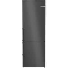 Bosch KGN49OXBT Stand Kühl-Gefrierkombination, 70 cm breit, 440 L, NoFrost, Superkühlen, Supergefrieren, VitaFresh Plus, Edelstahl schwarz Antifingerprint