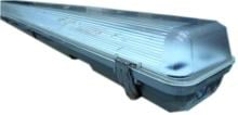 Protec.class PLG 2x1200 T8/G13 LED Feuchtraum-Leergehäuse, 1270 mm (05400680)