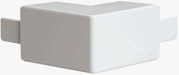 Hager LF4004039016 Außeneck halogenfrei zu Leitungsführungskanal LF 40x40mm verkehrsweiß