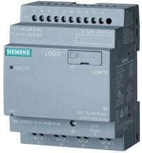 Siemens 6ED1052-2MD08-0BA2 LOGO! 12/24RCEO, Logikmodul, ohne Display, SV/E/A: 12/DC 24V/Relais, 8 DE (4AE)/4 DA, Speicher 400 Blöcke, modular erweiterbar, Ethernet, integr. Web-Server, Datalog