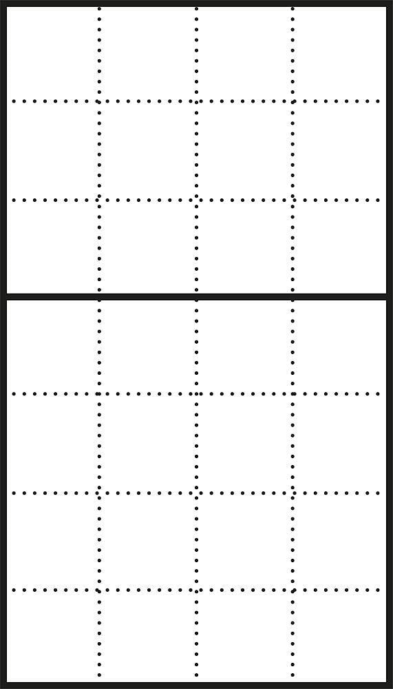 Siedle KR 611-7/4-0 SM Kombirahmen Unterputz, Aluminium, 28 Einheiten, 431 x 731 x 38 mm silber-metallic (200029112-00)