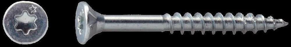 Joseph Dresselhaus 1124/001/024,5x45 JD Plus Universalschrauben, Senkkopf, I-Stern, 4,5x45mm
