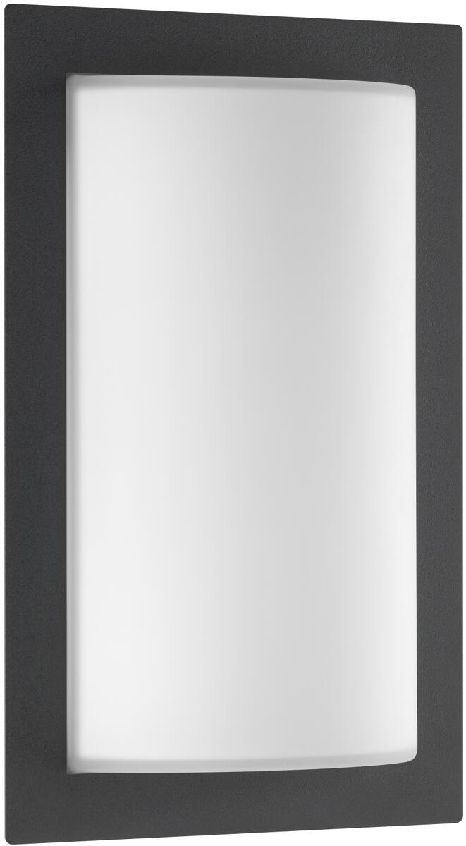 LCD Wandleuchte Typ 044, 75W, E27, graphit