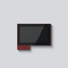 Siedle A 180-10 R Axiom IP-Video-Innenstation zur Wandmontage, rot (210006514-00)