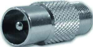 Televes FK KS1 Adapter IEC/Stecker F/Buchse