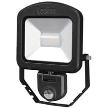 Ledino Charlottenburg 20BWI LED-Strahler mit Sensor, 20W, 3000K, schwarz (11120203006022)