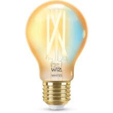 Wiz Wi-Fi BLE 50W A60 E27 920-50 Amb 1PF/6 LED Filament-Lampe, 7W, 640lm, 2000-5000K, bernsteinfarben (929003017401)