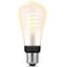 Philips Hue White Ambiance LED Lampe, Filament Edison, ST64, E27, 7W, 550lm, 4000K (929002477701)