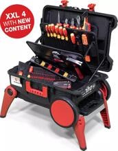 Wiha 9500 Werkzeugkoffer Set XXL 4 electric mit Koffer, 82-tlg, schwarz (45734)