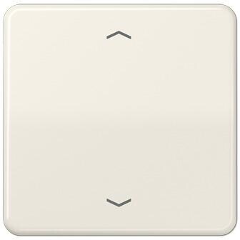 Jung CD101P Wippe mit Pfeilsymbolen für KNX Taster, 1fach, Serie: CD, weiß